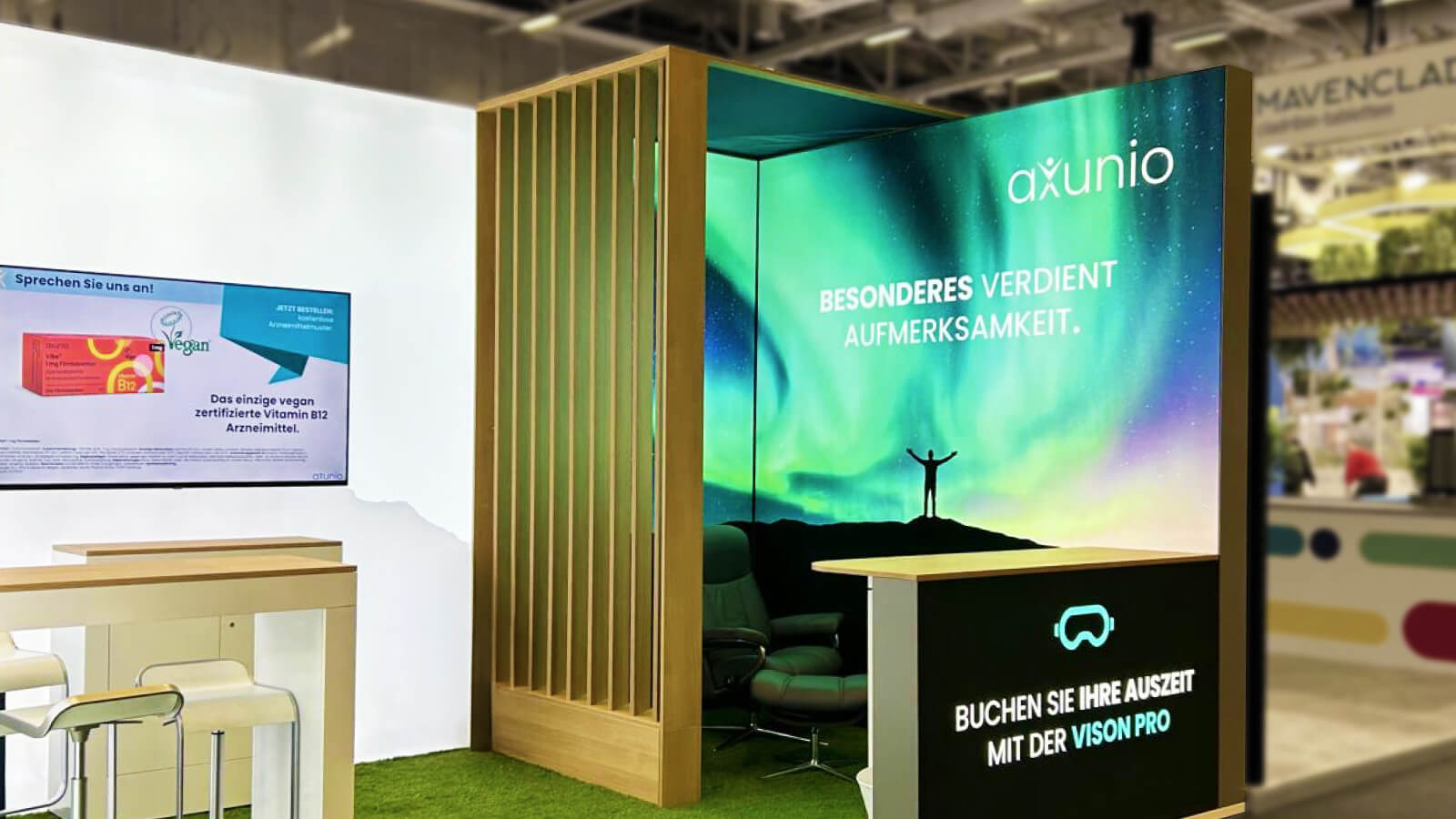 axunio Messestand DGN 2024